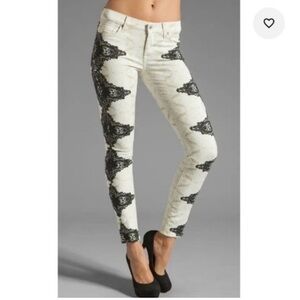 7FAMK Mid Rise Skinny Jeans